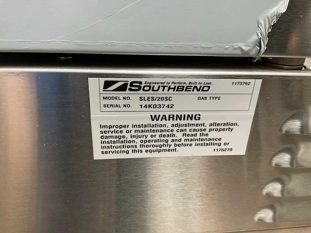 Southbend sles/20sc oven - afbeelding 2 van  12