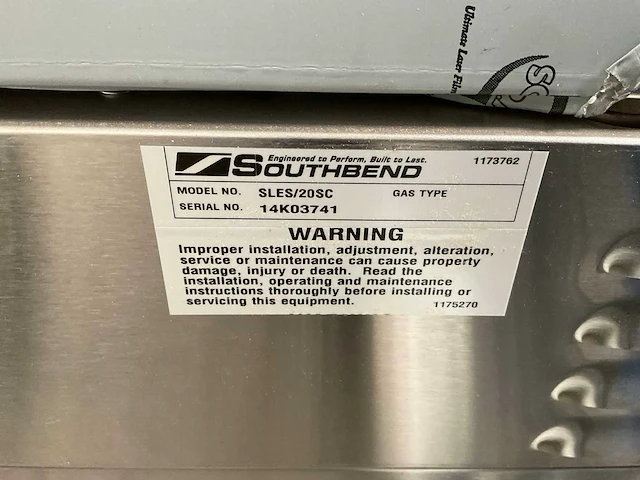 Southbend sles/20sc oven - afbeelding 2 van  11