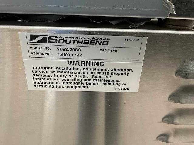 Southbend sles/20sc oven - afbeelding 2 van  12