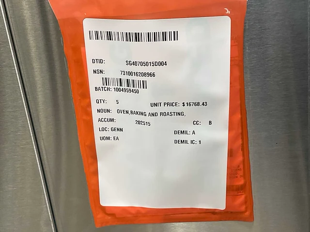 Southbend sles/20sc oven - afbeelding 5 van  13
