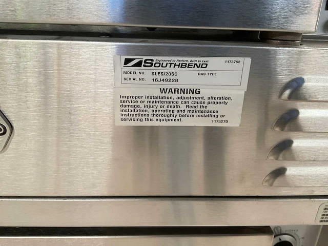 Southbend sles/20sc oven - afbeelding 3 van  13