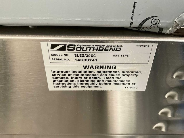 Southbend sles/20sc oven - afbeelding 10 van  11