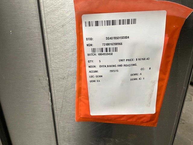 Southbend sles/20sc oven - afbeelding 11 van  11