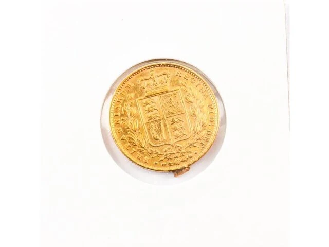 Sovereign engeland 1872 - afbeelding 2 van  2