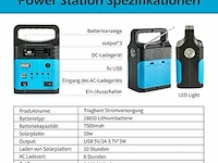Soyond draagbare powerstation - afbeelding 3 van  4