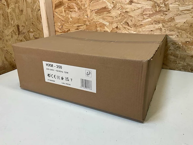 S&p hxm-350 wandaxiaalventilator - afbeelding 2 van  4