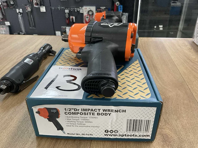 Sp tools pneumatische slagmoersleutel (2x) - afbeelding 3 van  5