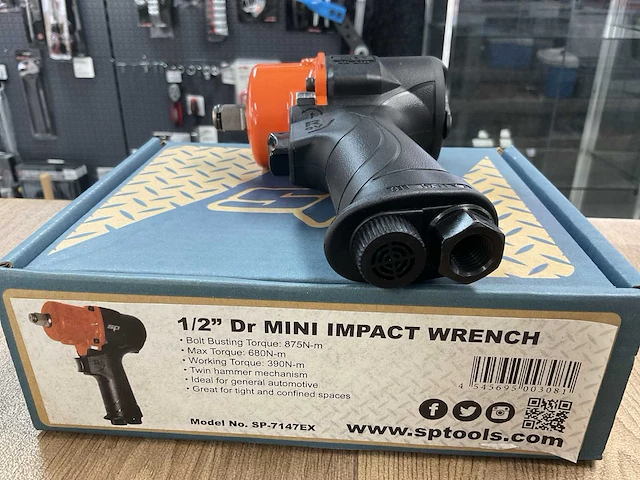 Sp tools pneumatische slagmoersleutel (2x) - afbeelding 4 van  5