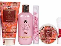 Spa bali geschenkschet bath set granaatappel - afbeelding 2 van  3
