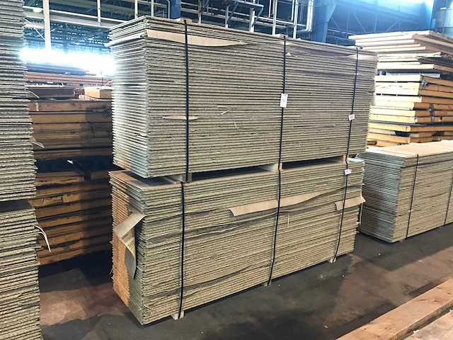 Spaanplaat groen met vinyl 18mm (100x) - afbeelding 2 van  2