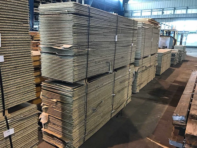 Spaanplaat groen met vinyl 18mm (100x) - afbeelding 2 van  2