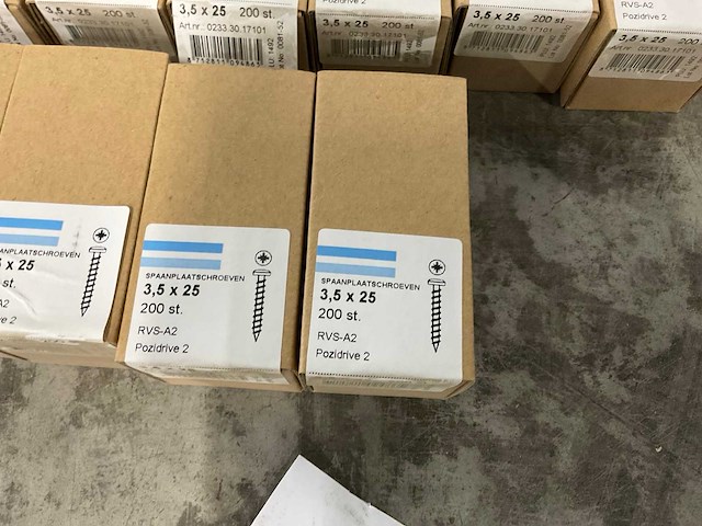 Spaanplaatschroeven (61x) - afbeelding 5 van  10