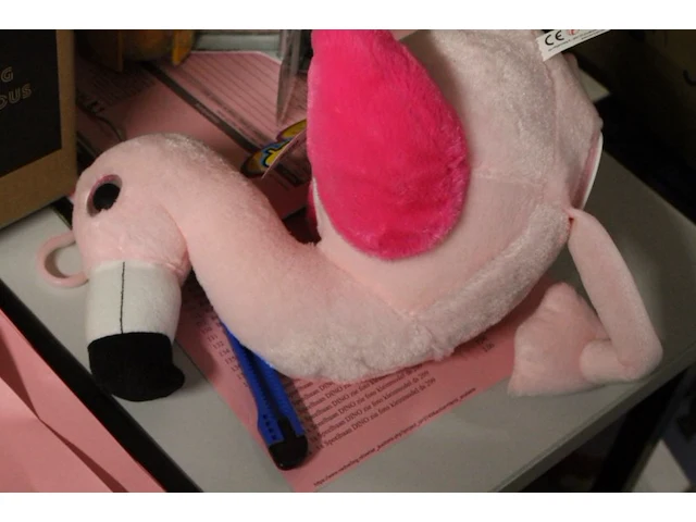 Spaarpot flamingo zonder dop 1x ds 30 - afbeelding 3 van  5
