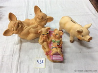 Spaarvarken 3stuks - afbeelding 1 van  3