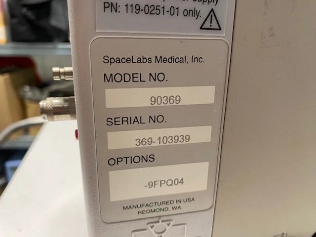 Spacelabs - 90369 - patiënt monitor - afbeelding 10 van  10