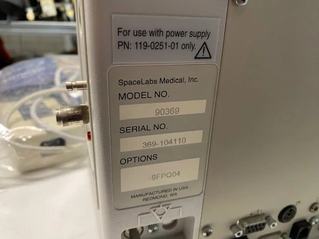 Spacelabs - 90369 - patiënt monitor - afbeelding 3 van  3