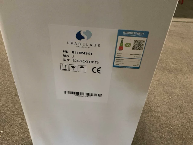 Spacelabs healthcare vt-220xtp2 computer monitor 22” - afbeelding 7 van  7