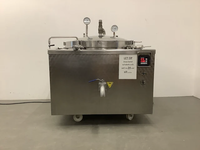 Spako 350 liter hogedruk kookketel - afbeelding 7 van  17