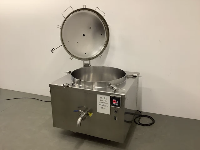 Spako 350 liter hogedruk kookketel - afbeelding 1 van  17