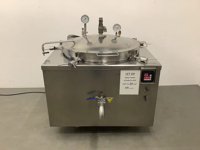 Spako 350 liter hogedruk kookketel - afbeelding 17 van  17