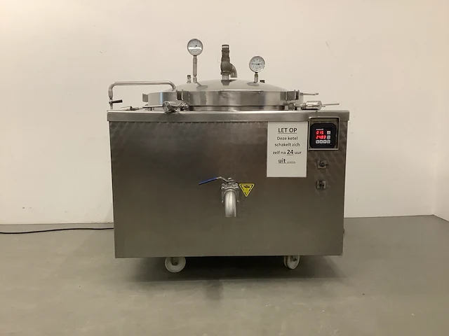 Spako 350 liter hogedruk kookketel - afbeelding 7 van  17