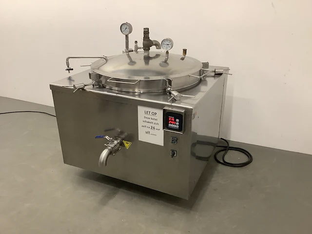 Spako 350 liter hogedruk kookketel - afbeelding 11 van  17