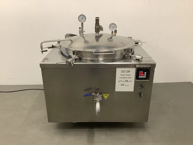Spako 350 liter hogedruk kookketel - afbeelding 17 van  17