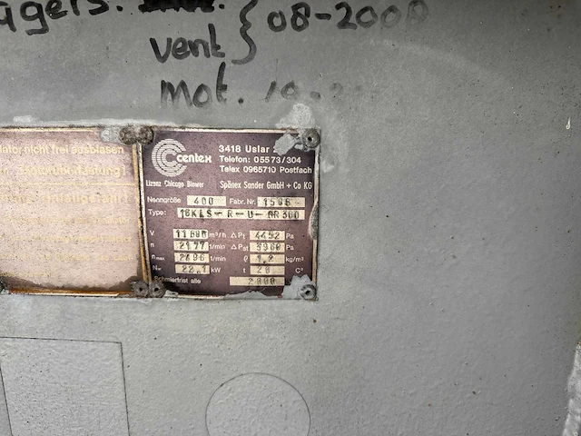 Spänex - shb 50 - brikettenpers - afbeelding 10 van  23