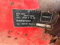 Spänex - shb 50 - brikettenpers - afbeelding 16 van  23