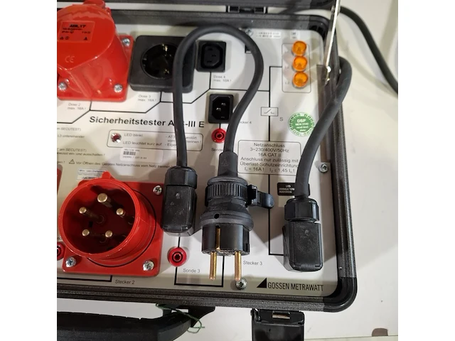 Spanning testkoffer, gossen metrawatt - afbeelding 6 van  8