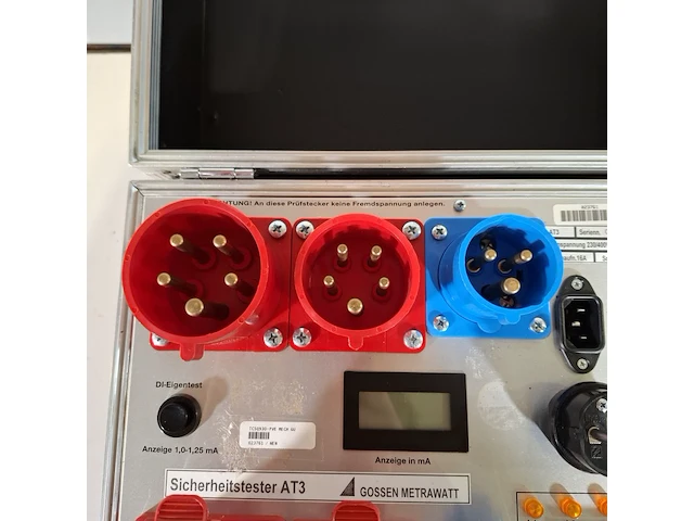 Spanning testkoffer, gossen metrawatt - afbeelding 3 van  6