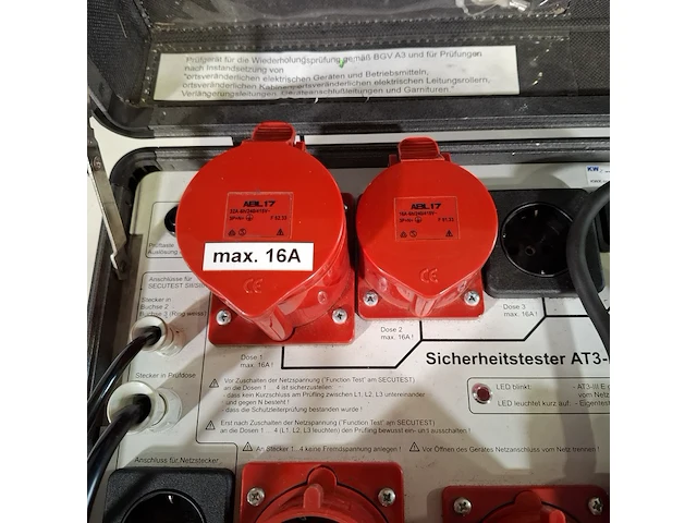 Spannings testkoffer, gossen metrawatt - afbeelding 4 van  7