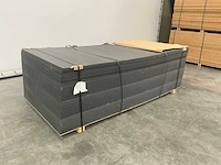 Spanolux - mdf umidax noir plaat 2440x1220x12mm (60x) - afbeelding 1 van  7