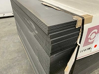 Spanolux - mdf umidax noir plaat 2440x1220x12mm (60x) - afbeelding 2 van  7