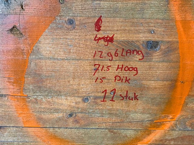 Spanten (11x) - afbeelding 2 van  4