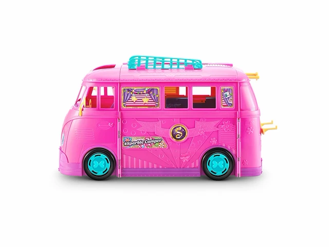 Sparkle girlz retro speelgoed campervan van zuru - afbeelding 1 van  4