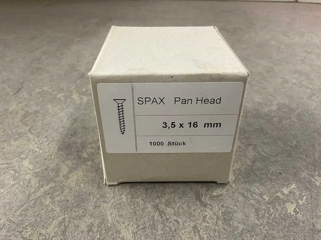 Spax - schroef ø3,5x16 mm (8x) - afbeelding 1 van  3