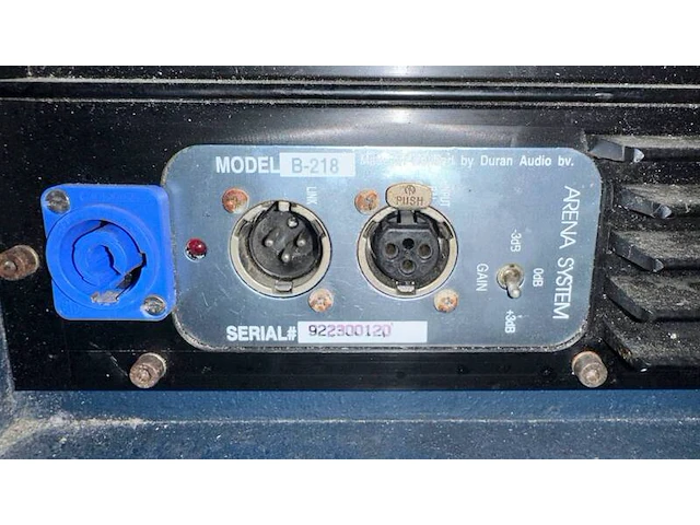 Speaker set axys, b218 - t2212 - afbeelding 9 van  10