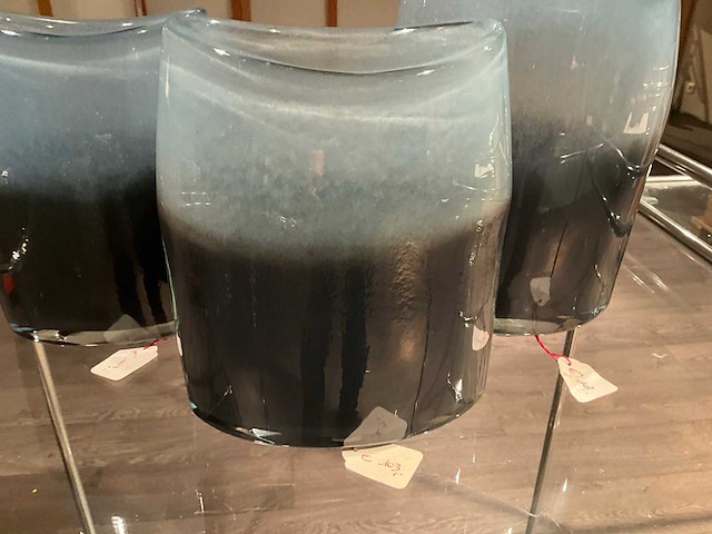 Speciale glazen vazen (3x) - afbeelding 2 van  11
