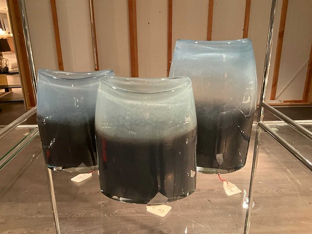 Speciale glazen vazen (3x) - afbeelding 1 van  11