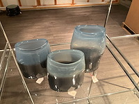 Speciale glazen vazen (3x) - afbeelding 7 van  11