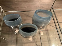 Speciale glazen vazen (3x) - afbeelding 8 van  11