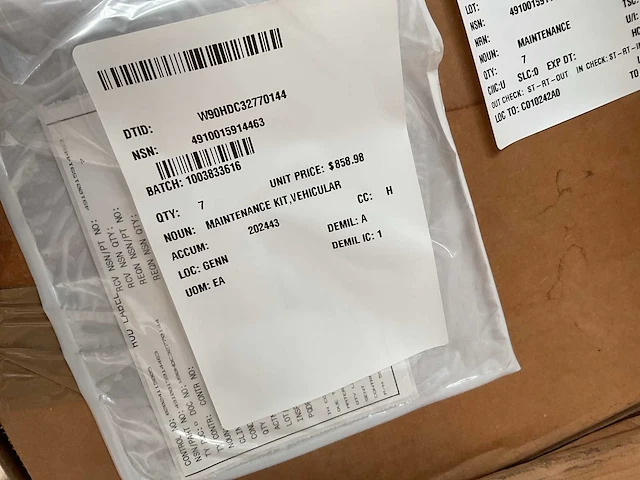 Specialized parts kit (6x) - afbeelding 5 van  5
