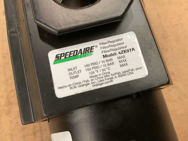 Speedaire filterregelaar (2x) - afbeelding 4 van  5