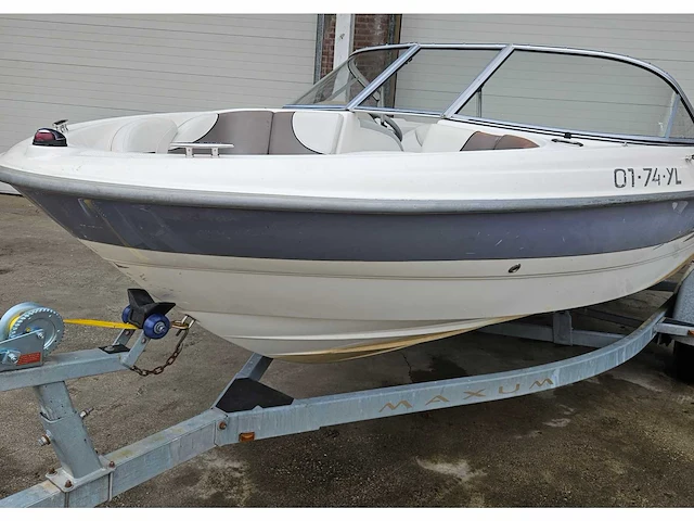 Speedboat maxum 1800 sr3, 01-74-yl (inclusief trailer) - afbeelding 9 van  35