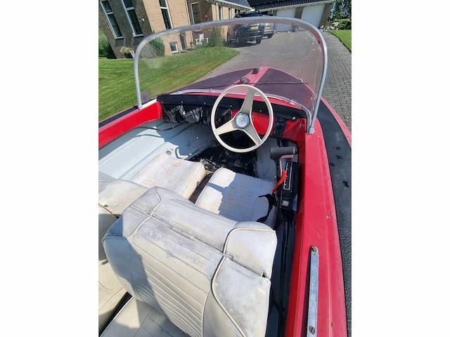 Speedboot + 15 pk mercuri buitenboordmotor - met trailer - speedboot - afbeelding 6 van  25