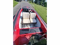 Speedboot + 15 pk mercuri buitenboordmotor - met trailer - speedboot - afbeelding 9 van  25