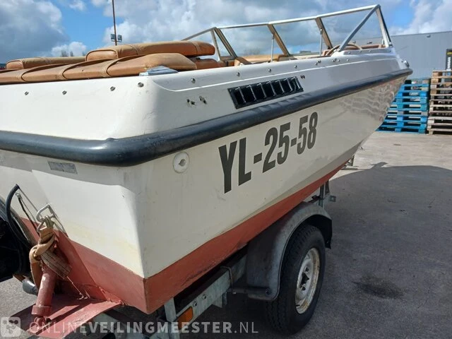 Speedboot larson, all american 500 met boottrailer, bouwjaar 1984 - afbeelding 5 van  40