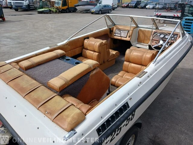 Speedboot larson, all american 500 met boottrailer, bouwjaar 1984 - afbeelding 10 van  40