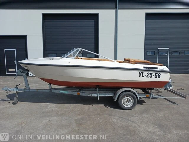Speedboot larson, all american 500 met boottrailer, bouwjaar 1984 - afbeelding 12 van  40